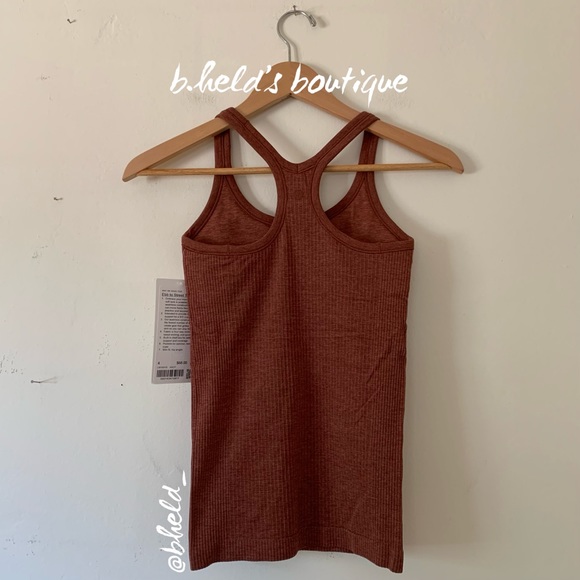 lululemon Ebb To Street Tank Top in Ancient Copper Size 4 Brand New NWT - Picture 9 of 12